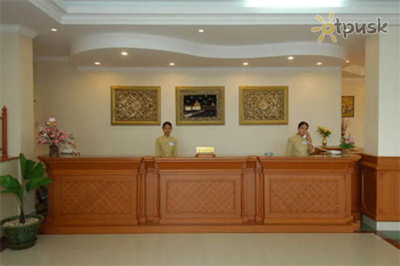 Фото отеля Grand Palace Hotel 4* Jangonas Mianmaras fojė ir interjeras