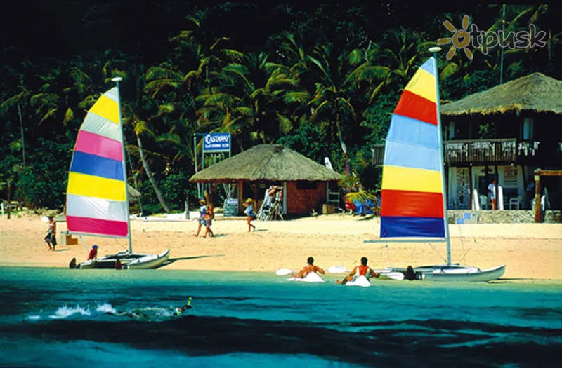 Фото отеля Castaway Island Resort 5* Острова Маманута Фиджи пляж