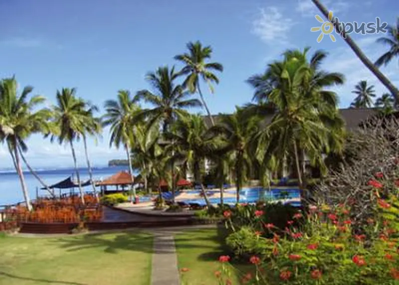 Фото отеля Fiji Beach Resort & Spa Managed By Hilton 5* Нади Денарау Фиджи экстерьер и бассейны