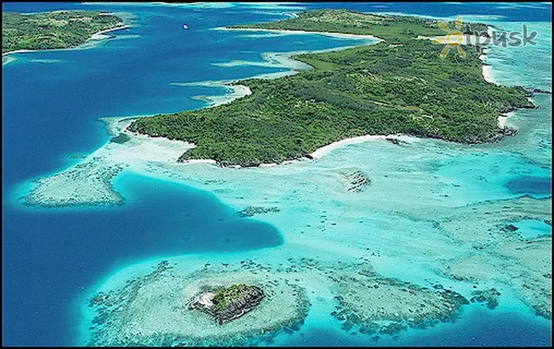 Фото отеля Turtle Island Resort 5* Острова Ясава Фиджи экстерьер и бассейны