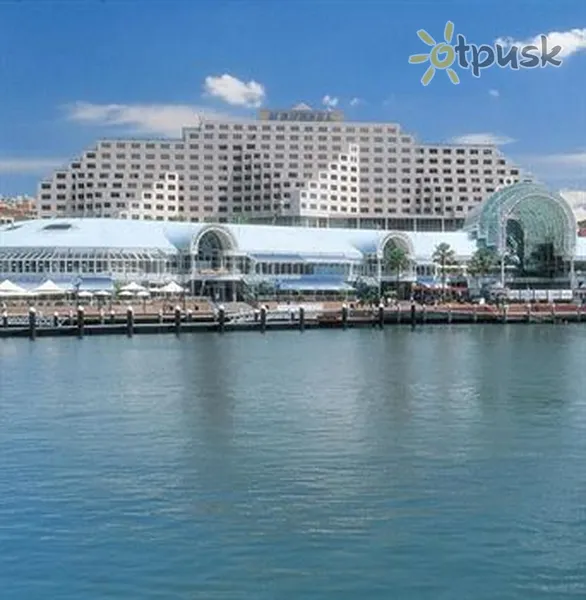Фото отеля Novotel Sydney on Darling Harbour 4* Сидней Австралия экстерьер и бассейны