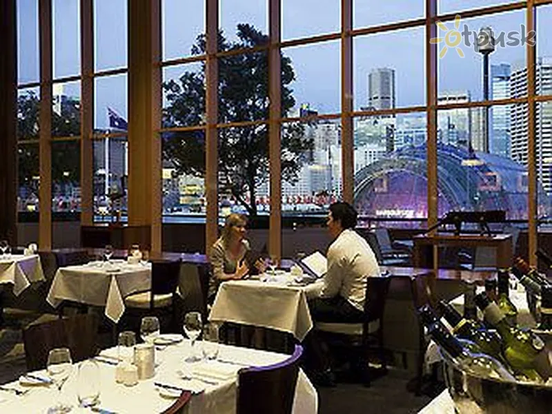 Фото отеля Novotel Sydney on Darling Harbour 4* Сидней Австралия бары и рестораны