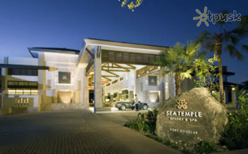 Фото отеля Sea Temple Resort & Spa Port Douglas 5* Lielais Barjerrifs Austrālija ārpuse un baseini