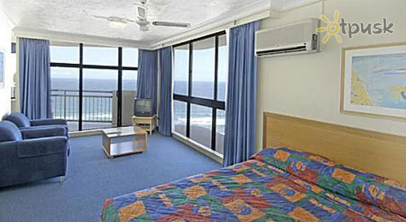 Фото отеля Beachcomber Surfers Paradise 4* Zelta krasts Austrālija istabas