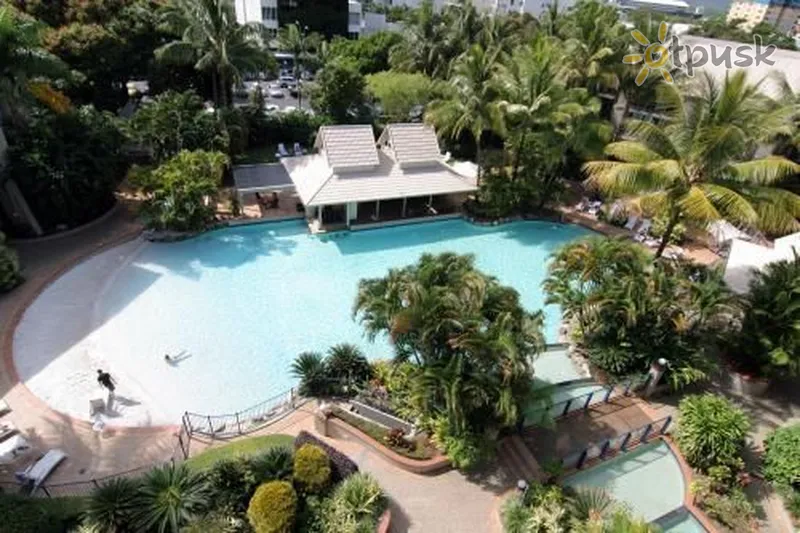 Фото отеля Novotel Cairns Oasis Resort 4* Кернс Австралия экстерьер и бассейны