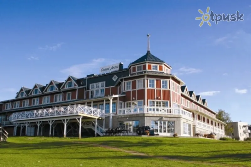 Фото отеля Grand Arctic Hotel 4* Оверкаликс Швеция экстерьер и бассейны