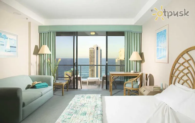 Фото отеля Crowne Plaza Surfers Paradise 4* Zelta krasts Austrālija istabas