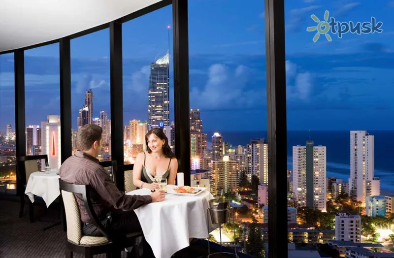 Фото отеля Crowne Plaza Surfers Paradise 4* Zelta krasts Austrālija bāri un restorāni