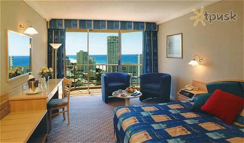 Фото отеля Holiday Inn Surfers Paradise 4* Aukso krantas Australija kambariai