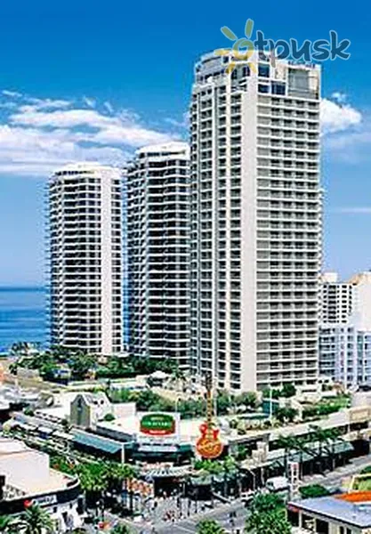 Фото отеля Grand Chancellor Surfers Paradise Resort 4* Золотой Берег Австралия экстерьер и бассейны