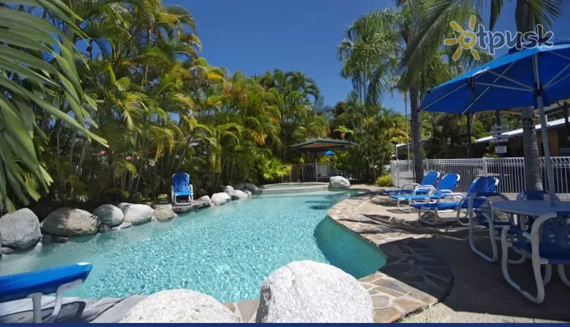 Фото отеля Best Western Lazy Lizard Motor Inn 3* Didysis barjerinis rifas Australija išorė ir baseinai