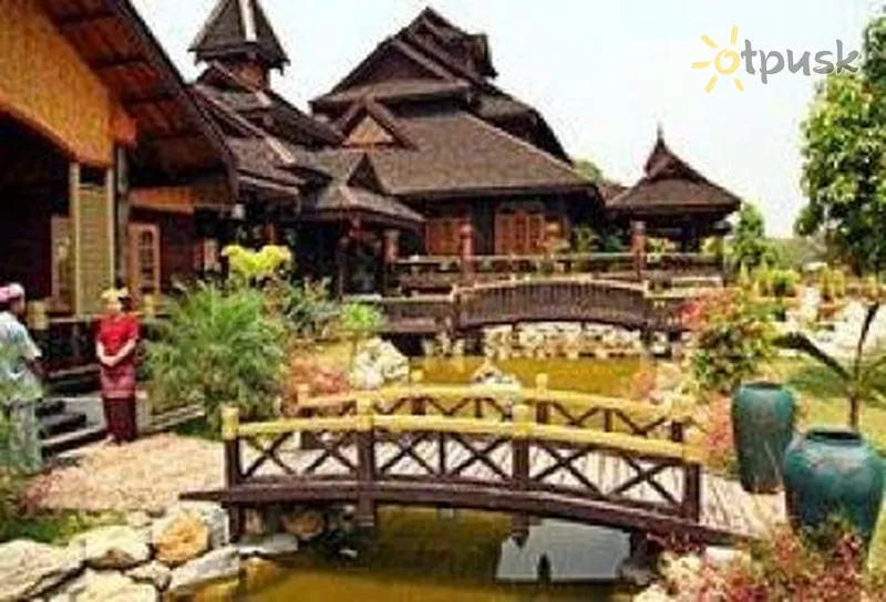 Фото отеля Hupin Hotel Inle Khaung Daing 3* озеро Инле Мьянма экстерьер и бассейны