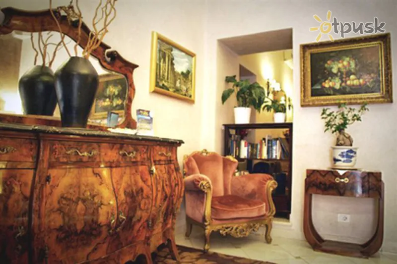 Фото отеля Caravaggio 3* Roma Itālija vestibils un interjers