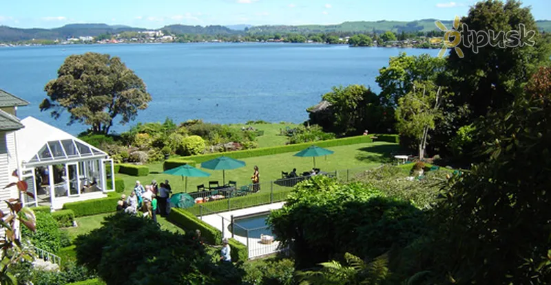 Фото отеля Kawaha Point Lodge 4* Rotorua Jaunzēlande ārpuse un baseini
