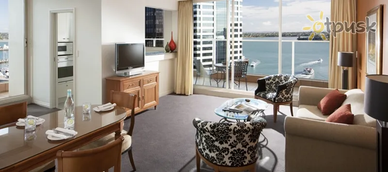 Фото отеля Quay West Suites Auckland 5* Oklenda Jaunzēlande istabas