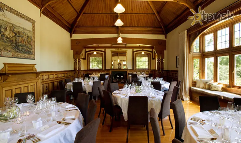 Фото отеля Otahuna Lodge 5* Крайстчерч Новая Зеландия бары и рестораны