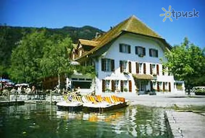Фото отеля Neuhaus Golf- und Strandhotel 3* Інтерлакен Швейцарія екстер'єр та басейни