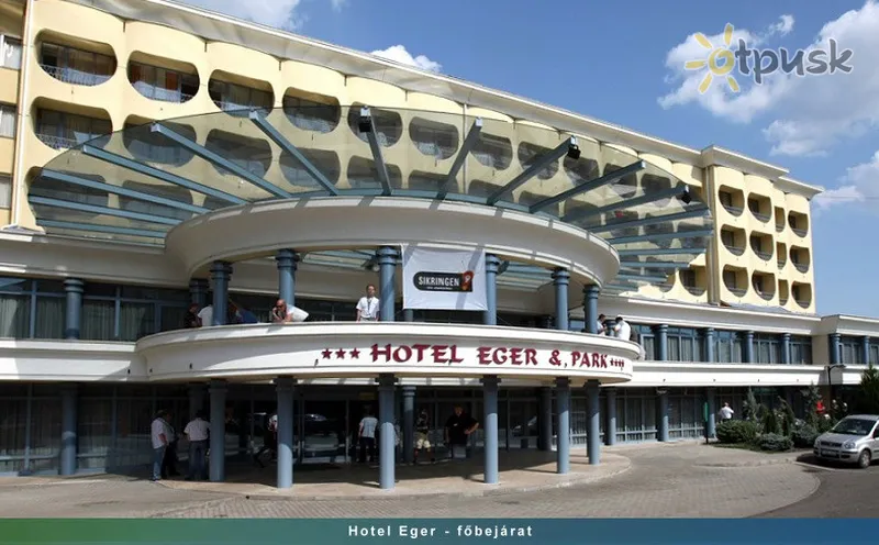 Фото отеля Hotel Eger & Park 3* Эгер Венгрия экстерьер и бассейны