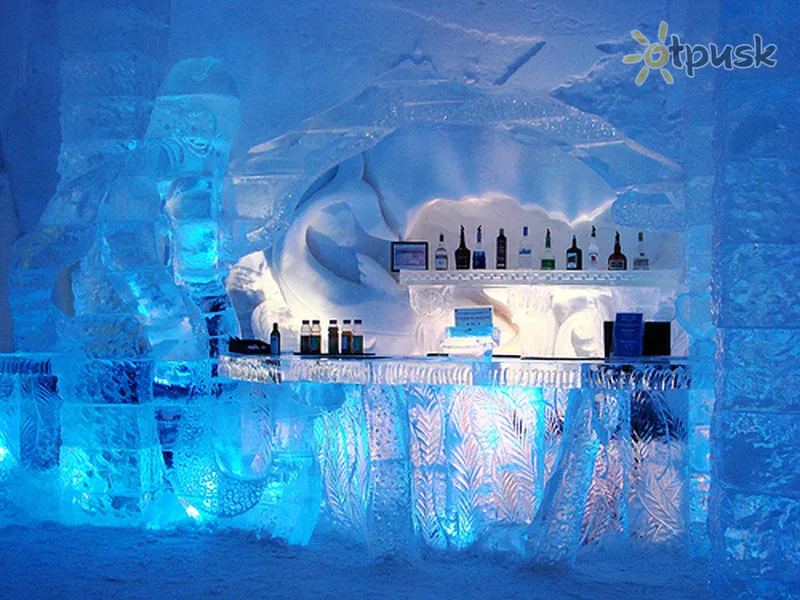 Фото отеля Ice Hotel 3* Jukkasjervi Zviedrija bāri un restorāni