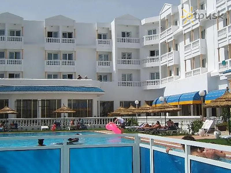 Фото отеля Ecosol Bel Air 3* Hammamets Tunisija ārpuse un baseini