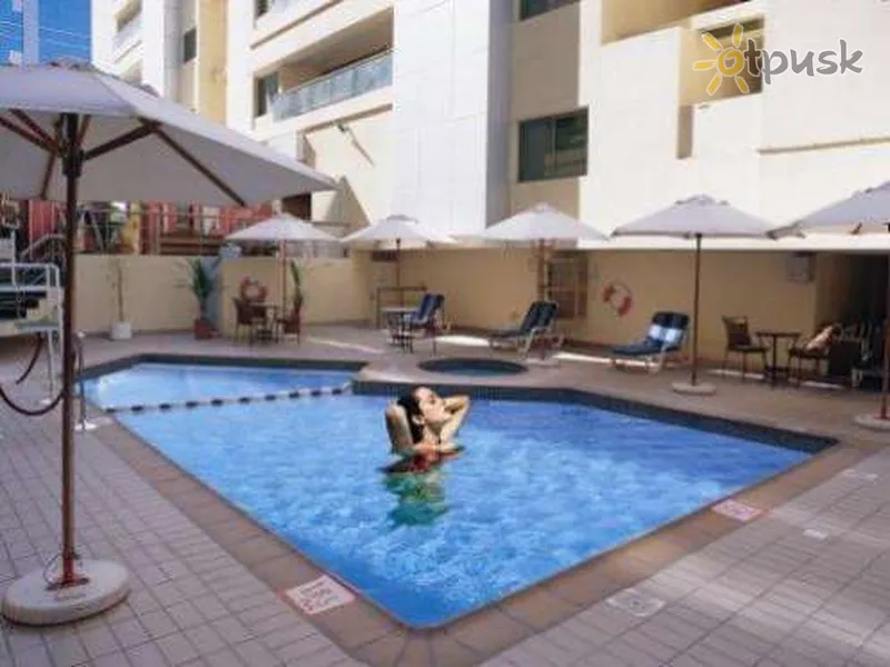 Фото отеля Khalidia Hotel Apartments 3* Dubajus JAE išorė ir baseinai