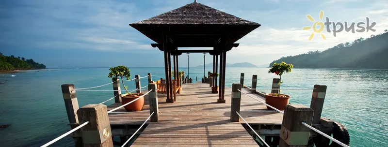 Фото отеля Bunga Raya Island Resort 5* Kota Kinabalu Malaizija papludimys
