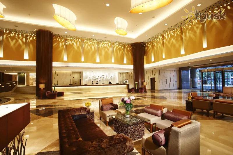 Фото отеля Crowne Plaza Guangzhou City Centre 5* Гуанчжоу Китай лобби и интерьер