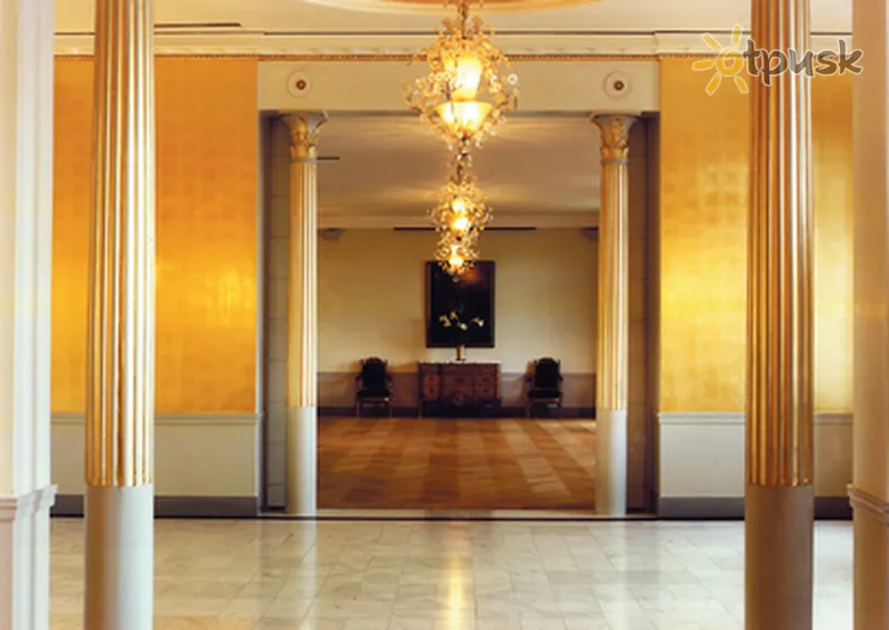 Фото отеля Grand Hotel Stockholm 5* Stokholmas Švedija fojė ir interjeras