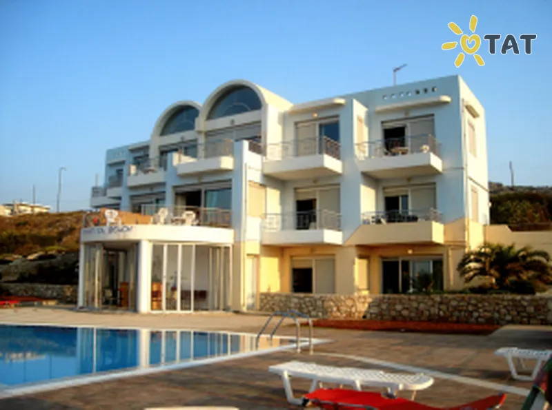 Фото отеля Romantica Beach 4* о. Крит – Іракліон Греція екстер'єр та басейни