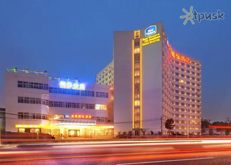 Фото отеля Best Western OL Stadium Hotel Beijing 4* Пекин Китай экстерьер и бассейны