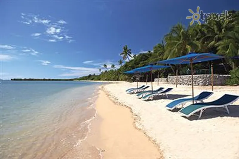 Фото отеля First Landing Beach Resort 4* Вити-Леву Фиджи пляж