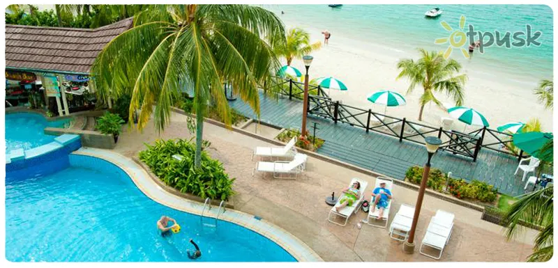 Фото отеля Flamingo By The Beach Penang 3* о. Пенанг Малайзія екстер'єр та басейни