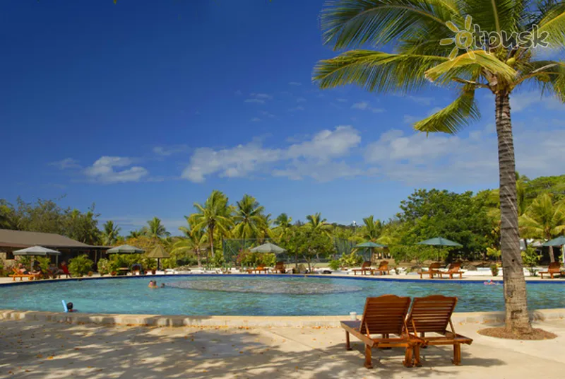Фото отеля Plantation Island 3* Острова Маманута Фиджи экстерьер и бассейны