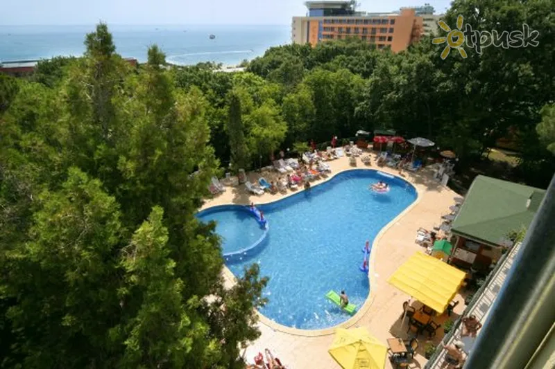Фото отеля TinTyava Park Hotel 3* Auksinės smiltys Bulgarija išorė ir baseinai