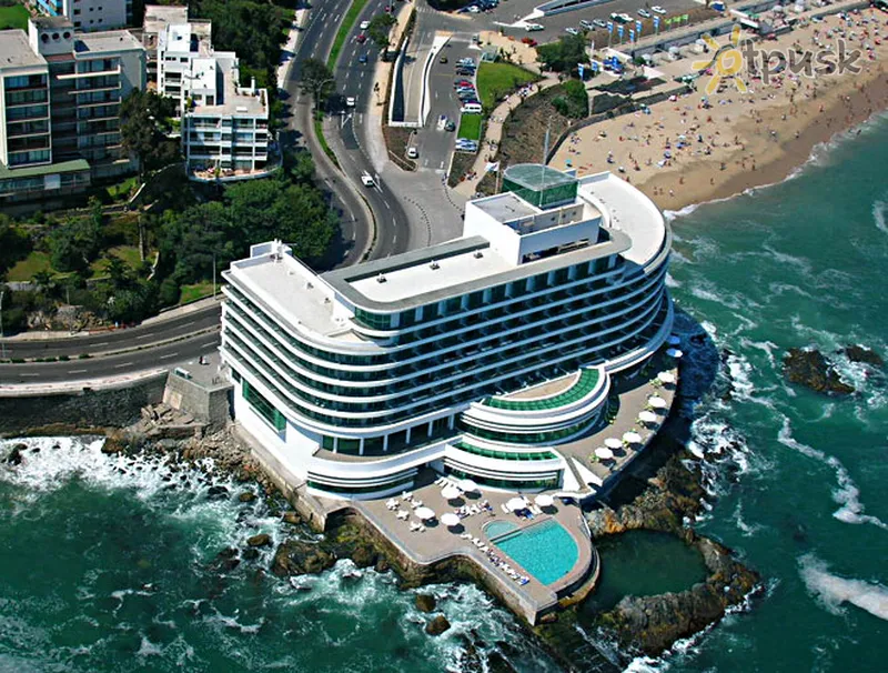 Фото отеля Del Mar 5* Viña del Mar Čilė išorė ir baseinai
