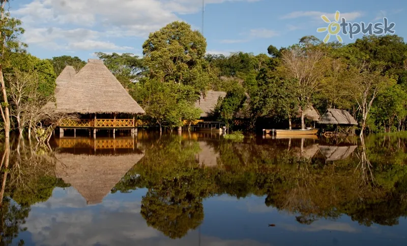 Фото отеля Amazon Yarapa River Lodge 3* Ikitosas Peru išorė ir baseinai