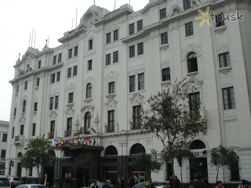 Фото отеля Gran Hotel Bolivar 4* Lima Peru išorė ir baseinai