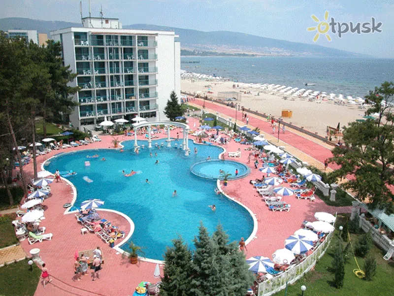 Фото отеля Рила-Витоша 3* Saulainā pludmale Bulgārija ārpuse un baseini