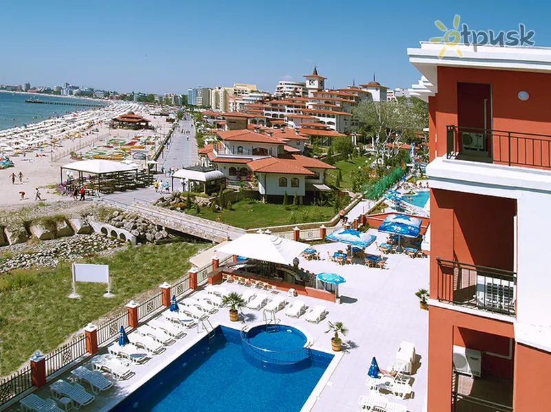 Фото отеля Carina Beach Aparthotel 3* Saulėtas paplūdimys Bulgarija išorė ir baseinai