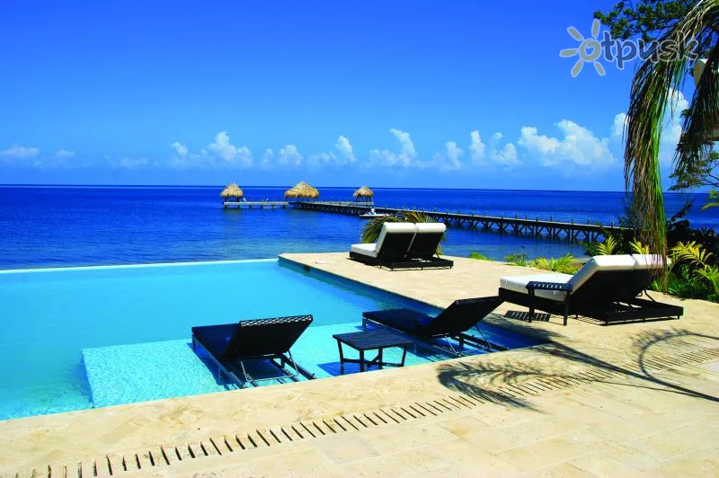Фото отеля Blue Ocean Reef Resort 5* par. Roatan Hondurasa ārpuse un baseini