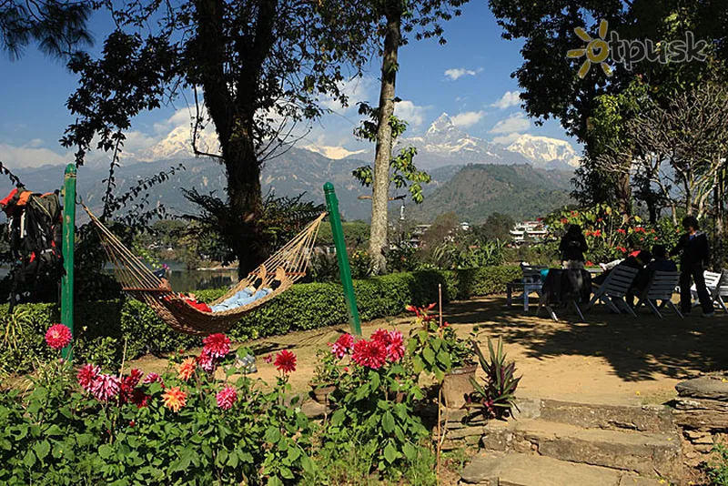 Фото отеля Fish Tail Lodge 3* Pokhara Nepāla ārpuse un baseini