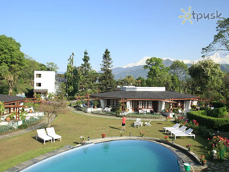 Фото отеля Fish Tail Lodge 3* Покхара Непал екстер'єр та басейни