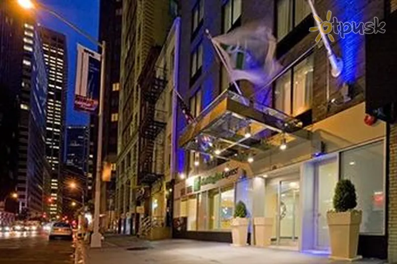 Фото отеля Holiday Inn Express New York City Wall Street 3* Niujorkas JAV išorė ir baseinai