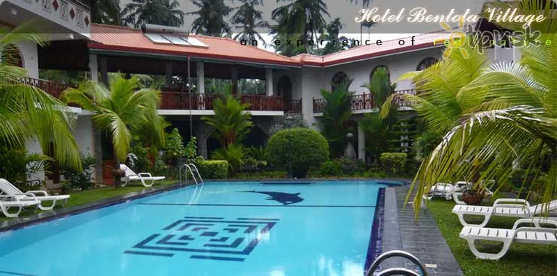 Фото отеля Bentota Village Hotel 2* Bentota Šri Lanka išorė ir baseinai