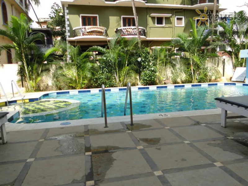 Фото отеля Colonia de Braganza 3* Šiaurės Goa Indija išorė ir baseinai