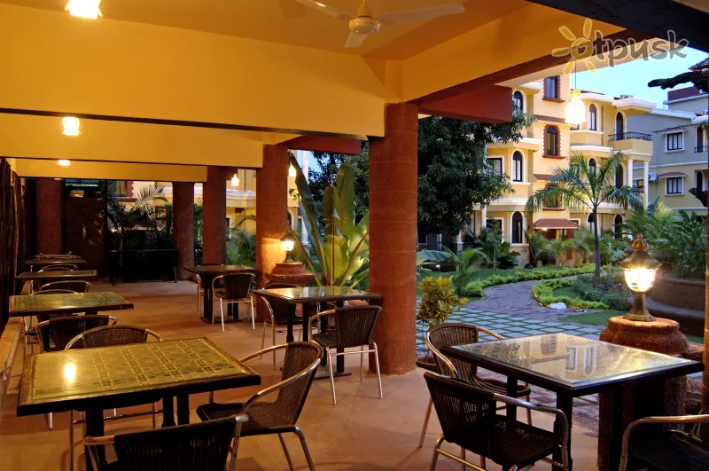 Фото отеля Country Club De Goa 3* Šiaurės Goa Indija barai ir restoranai