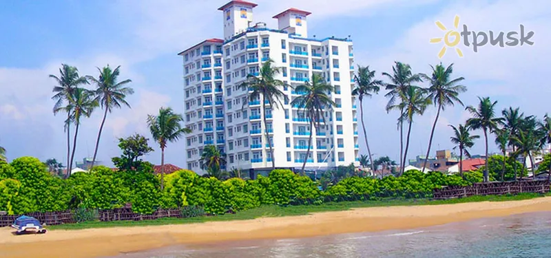 Фото отеля Global Towers Hotel & Apartments 4* Коломбо Шри-Ланка пляж