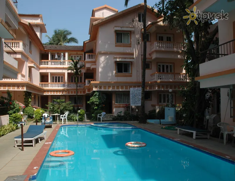 Фото отеля Perola Do Mar 2* Šiaurės Goa Indija išorė ir baseinai