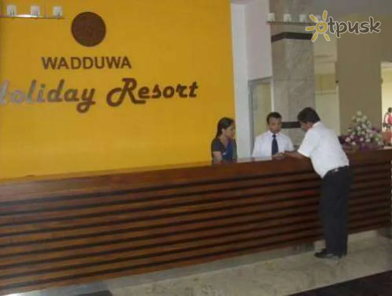 Фото отеля Wadduwa Holiday Resort 3* Ваддува Шри-Ланка лобби и интерьер