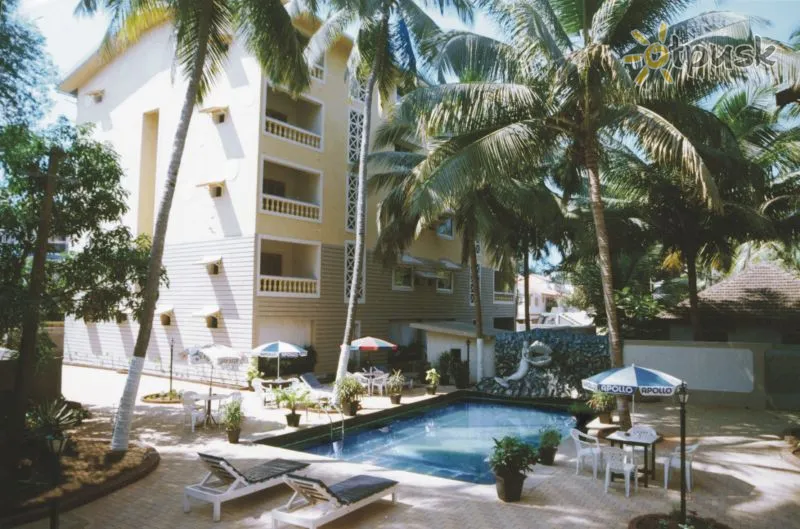 Фото отеля Sodder's Gloria Anne 3* Північний Гоа Індія екстер'єр та басейни